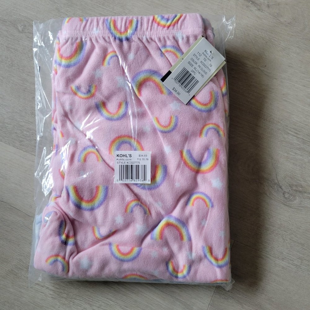 New set of 2 KOHL's fleece sleep pants